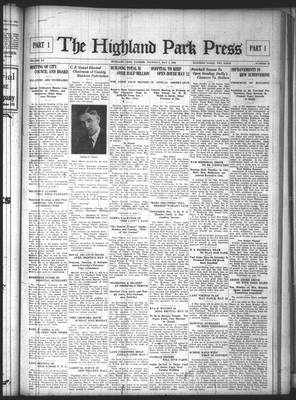 Highland Park Press, 7 May 1925