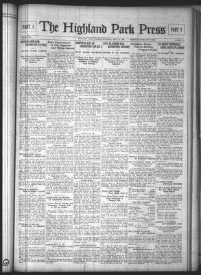 Highland Park Press, 14 May 1925