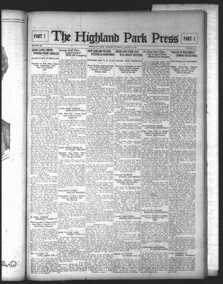 Highland Park Press, 13 Aug 1925