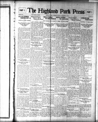 Highland Park Press, 17 Sep 1925