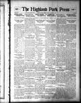 Highland Park Press, 8 Oct 1925