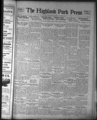 Highland Park Press, 17 Dec 1925