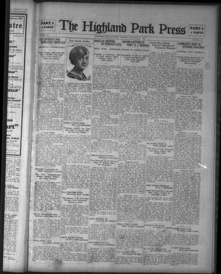 Highland Park Press, 21 Jan 1926