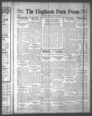 Highland Park Press, 18 Mar 1926