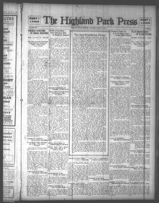 Highland Park Press, 25 Mar 1926