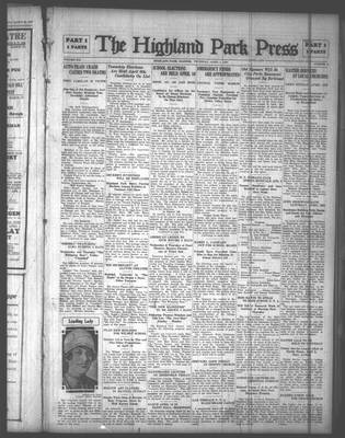 Highland Park Press, 1 Apr 1926