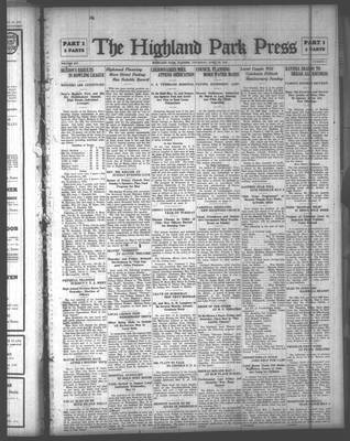 Highland Park Press, 29 Apr 1926