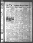 Highland Park Press, 20 May 1926