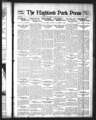 Highland Park Press, 8 Jul 1926