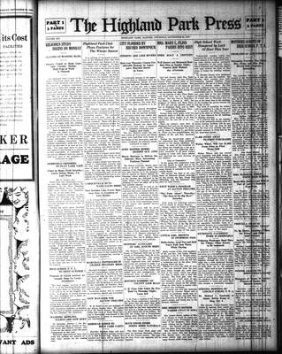 Highland Park Press, 30 Sep 1926