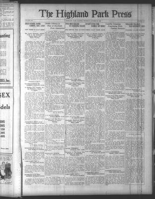 Highland Park Press, 28 Oct 1926