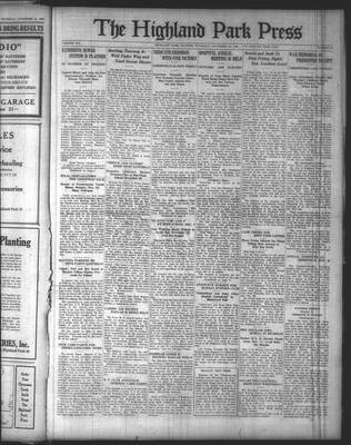 Highland Park Press, 18 Nov 1926