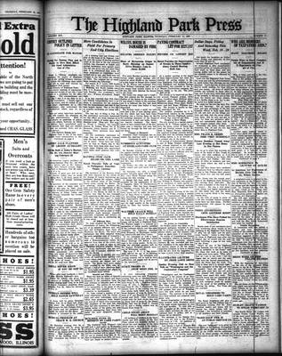 Highland Park Press, 17 Feb 1927