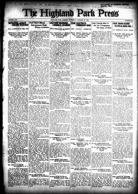 Highland Park Press, 26 Jan 1928