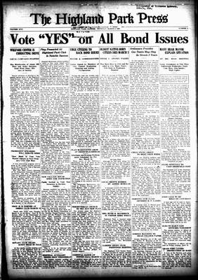 Highland Park Press, 8 Mar 1928