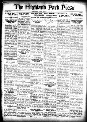 Highland Park Press, 3 May 1928