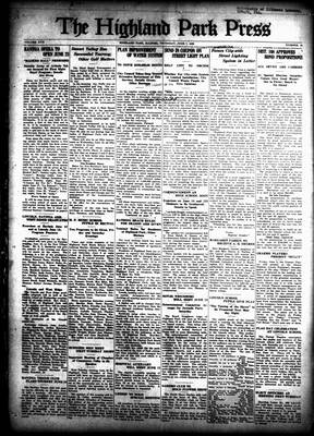 Highland Park Press, 7 Jun 1928