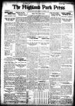 Highland Park Press, 8 Nov 1928