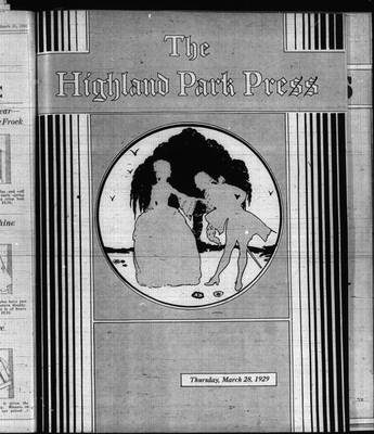 Highland Park Press, 28 Mar 1929