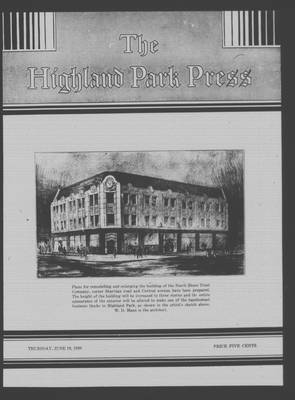 Highland Park Press, 19 Jun 1930