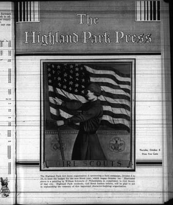 Highland Park Press, 8 Oct 1931