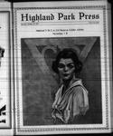 Highland Park Press, 29 Oct 1931