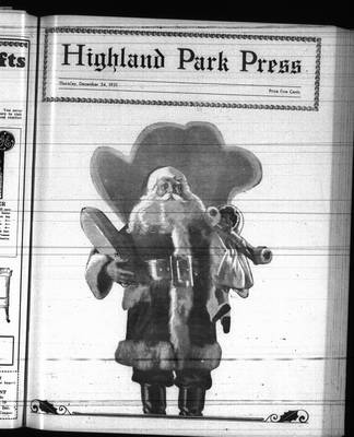 Highland Park Press, 24 Dec 1931