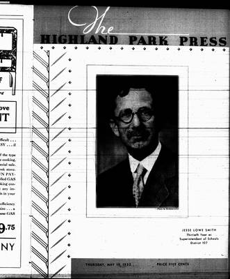 Highland Park Press, 19 May 1932