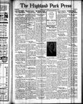 Highland Park Press, 23 Nov 1933