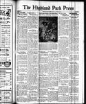 Highland Park Press, 25 Jan 1934