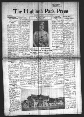 Highland Park Press, 8 Mar 1934