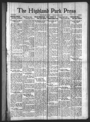 Highland Park Press, 12 Apr 1934