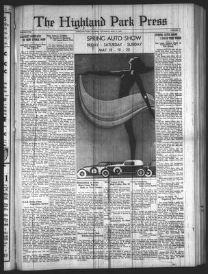 Highland Park Press, 17 May 1934