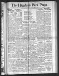 Highland Park Press, 15 Nov 1934