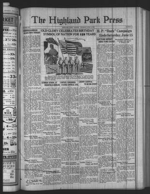 Highland Park Press, 13 Jun 1935