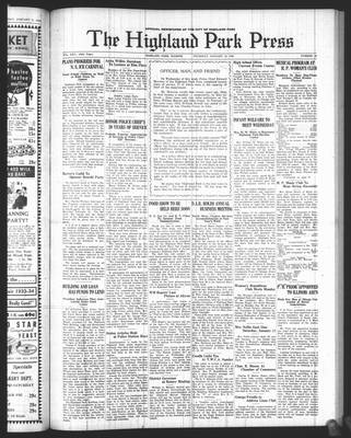 Highland Park Press, 16 Jan 1936