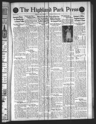 Highland Park Press, 12 Mar 1936