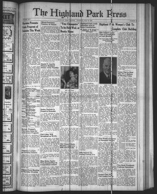 Highland Park Press, 23 Jul 1936