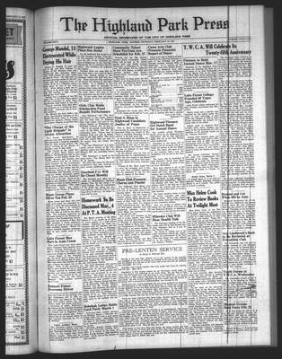 Highland Park Press, 18 Feb 1937