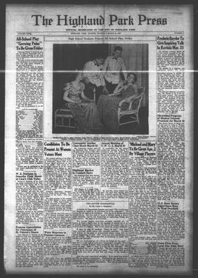 Highland Park Press, 18 Mar 1937