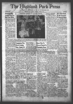 Highland Park Press, 19 Aug 1937