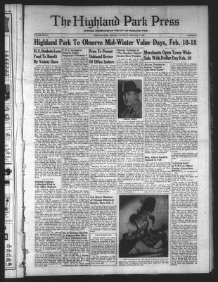 Highland Park Press, 2 Feb 1939