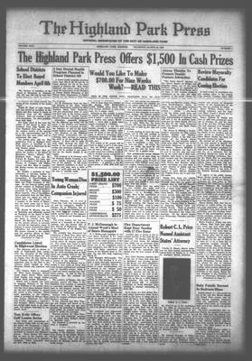 Highland Park Press, 23 Mar 1939