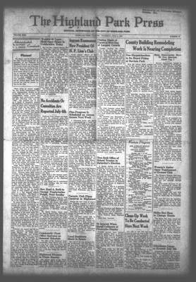 Highland Park Press, 6 Jul 1939