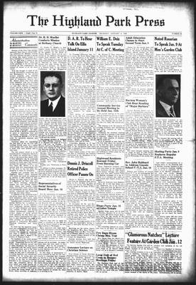 Highland Park Press, 4 Jan 1940