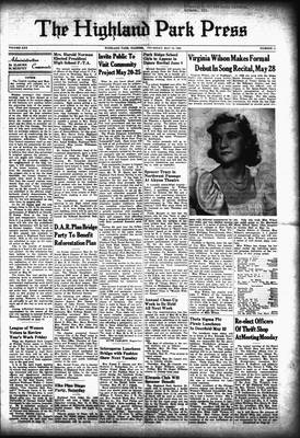 Highland Park Press, 16 May 1940