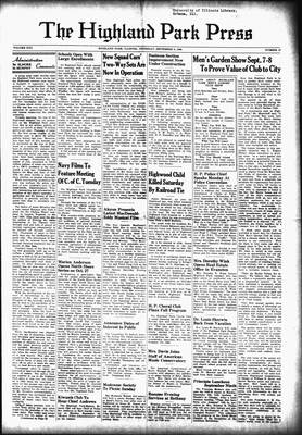 Highland Park Press, 5 Sep 1940