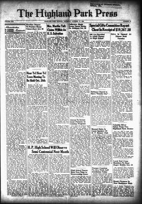 Highland Park Press, 17 Oct 1940