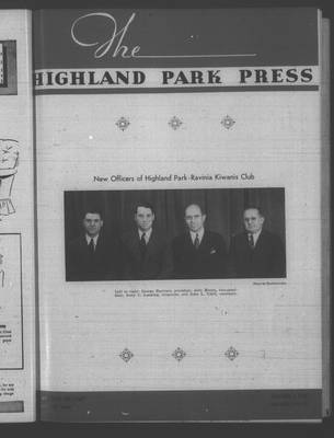 Highland Park Press, 5 Dec 1940