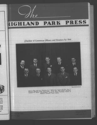 Highland Park Press, 12 Dec 1940